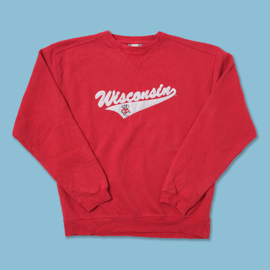 Vintage Wisconsin Badgers Sweater Large