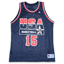Vintage Magic Johnson Dream Team USA Jersey XLarge - Double Double Vintage