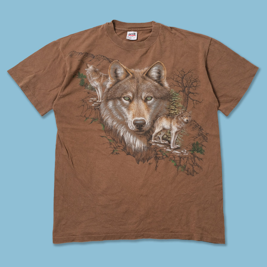 Vintage Wolf T-Shirt Large