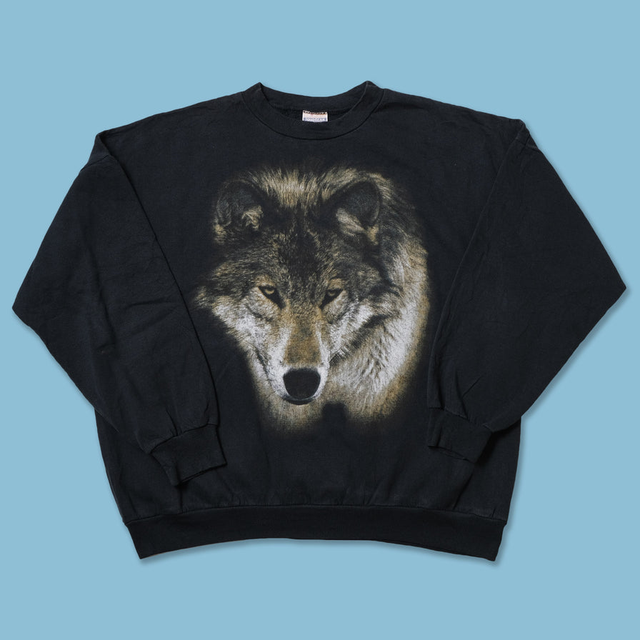 Vintage Wolf Sweater Large