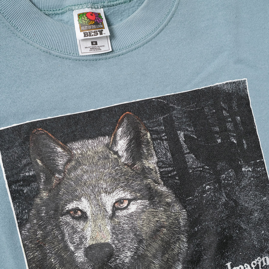 Vintage Wolf Sweater Small