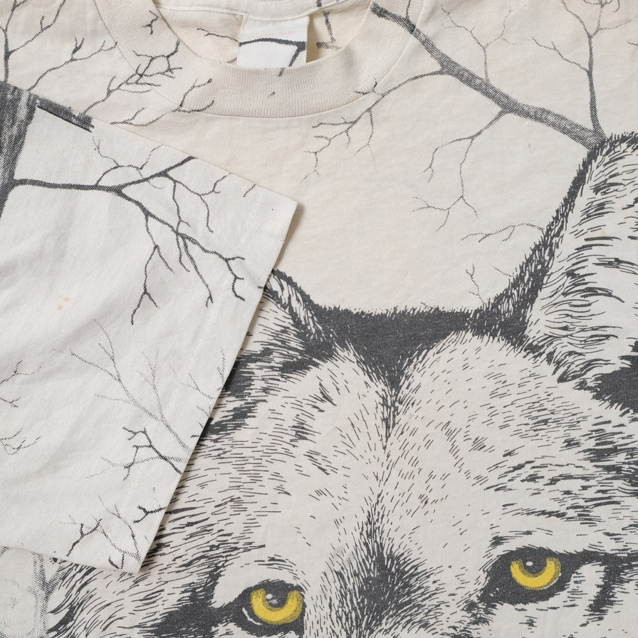 Vintage Wolf T-Shirt Medium