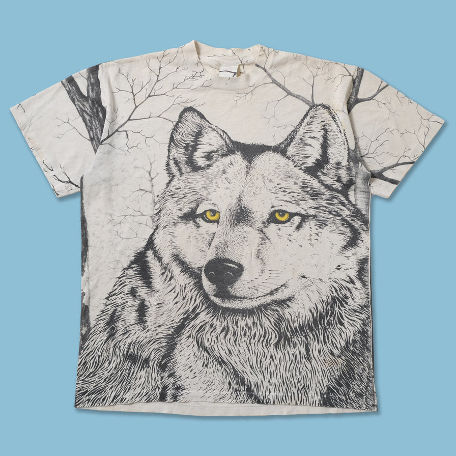 Vintage Wolf T-Shirt Medium