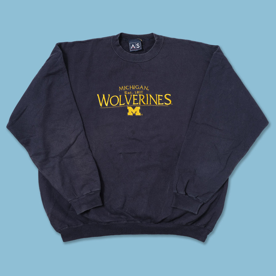 Vintage Michigan Wolverines Sweater XLarge
