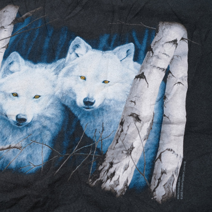 Vintage Wolves Sweater Medium / Large