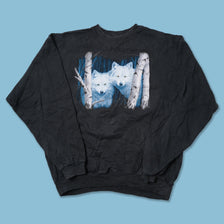 Vintage Wolves Sweater Medium / Large