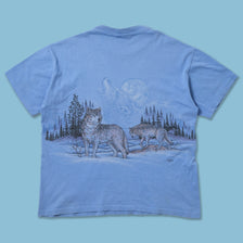 Vintage Wolves T-Shirt Large
