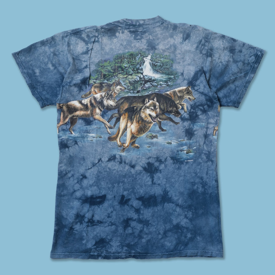 Vintage Wolf All Over Print T-Shirt Large / XLarge