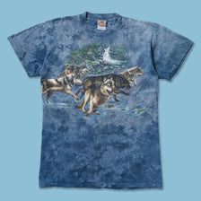 Vintage Wolf All Over Print T-Shirt Large / XLarge