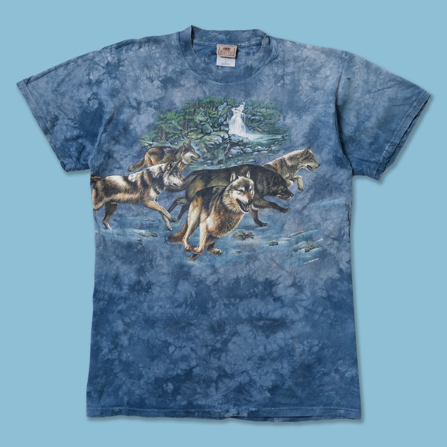 Vintage Wolf All Over Print T-Shirt Large / XLarge