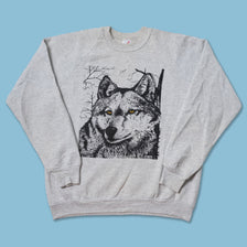 Vintage Wolf Sweater Medium