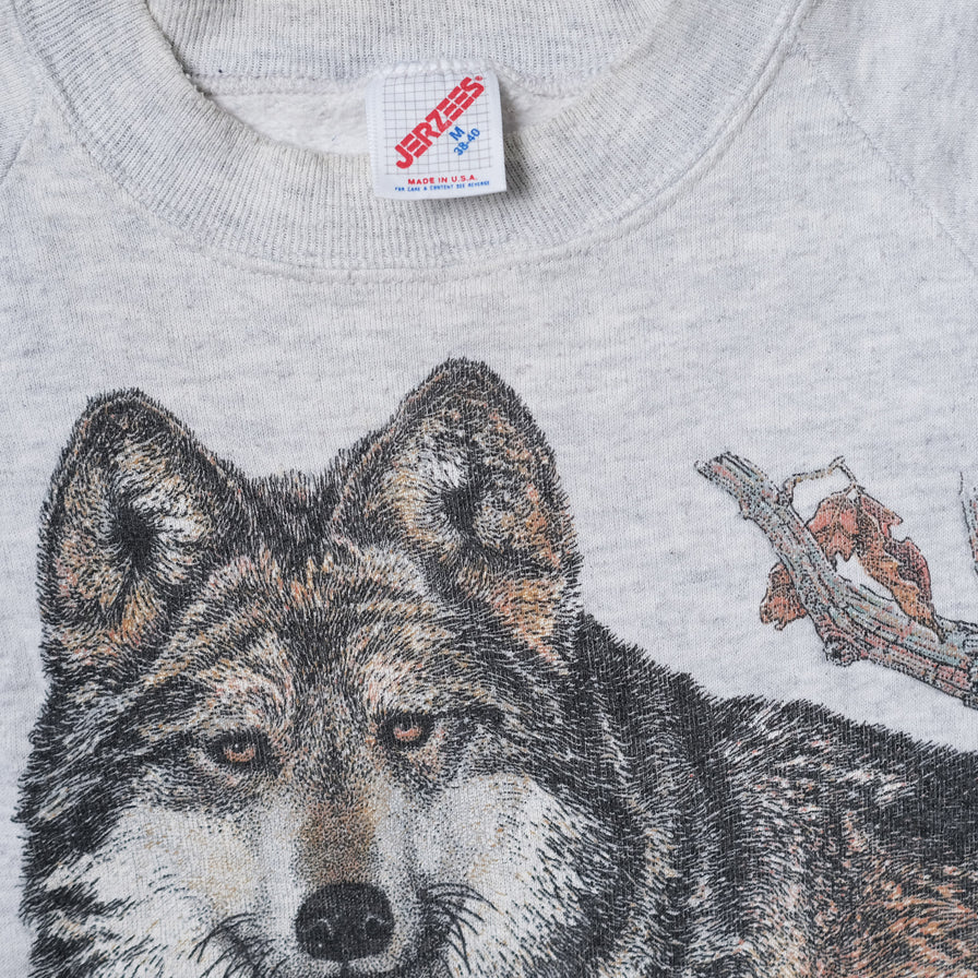 Vintage Wolves Sweater Small / Medium
