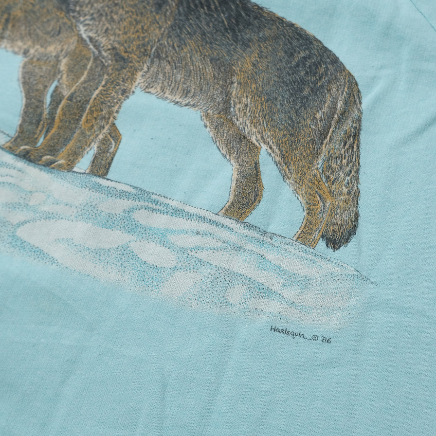 Vintage Wolf Sweater Large