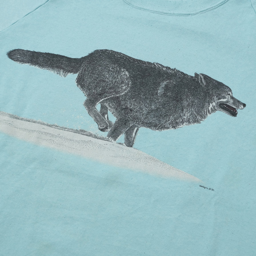 Vintage Wolf Sweater Large