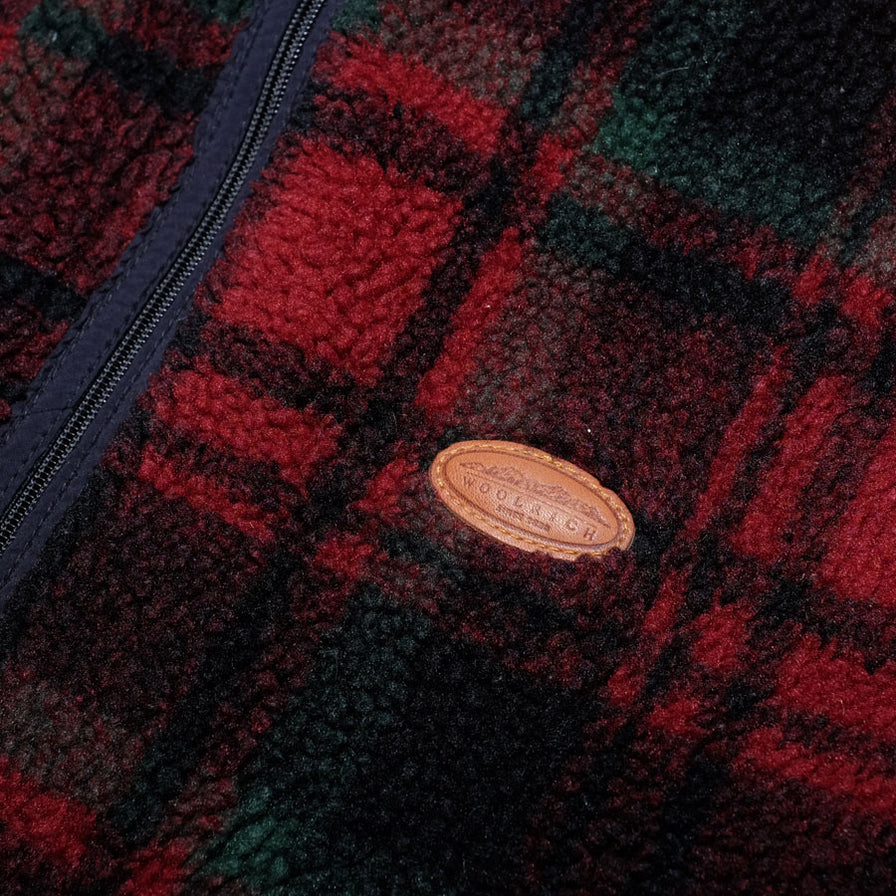 Vintage Woolrich Fleece Jacket Medium - Double Double Vintage