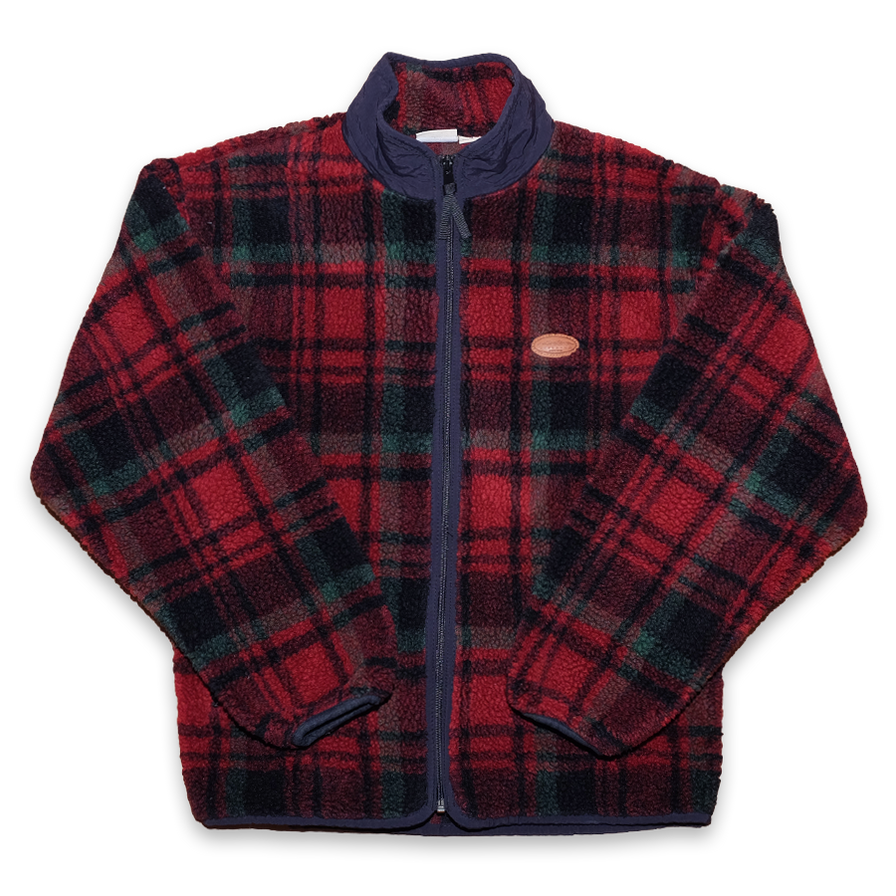 Vintage Woolrich Fleece Jacket Medium - Double Double Vintage