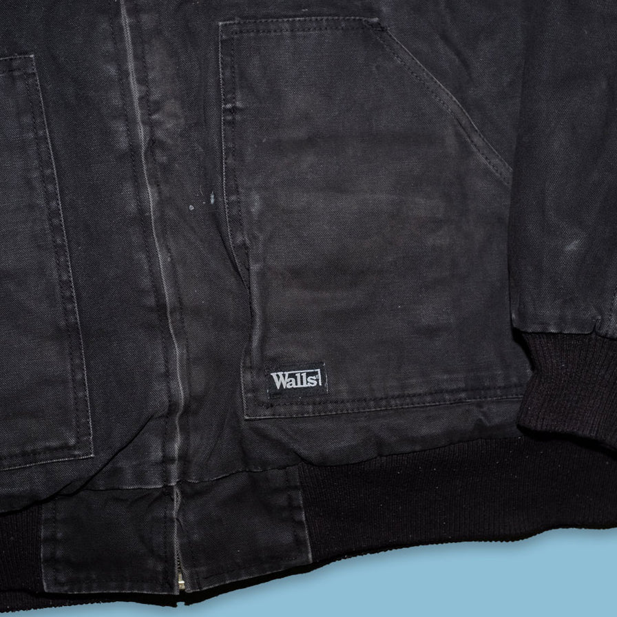 Vintage Hooded Workwear Jacket Large / XLarge - Double Double Vintage