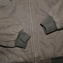 Vintage Hooded Workwear Jacket Large - Double Double Vintage