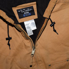 Vintage Hooded Workwear Jacket Medium / Large - Double Double Vintage