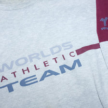 Vintage World Athletic Team Sweater Large - Double Double Vintage