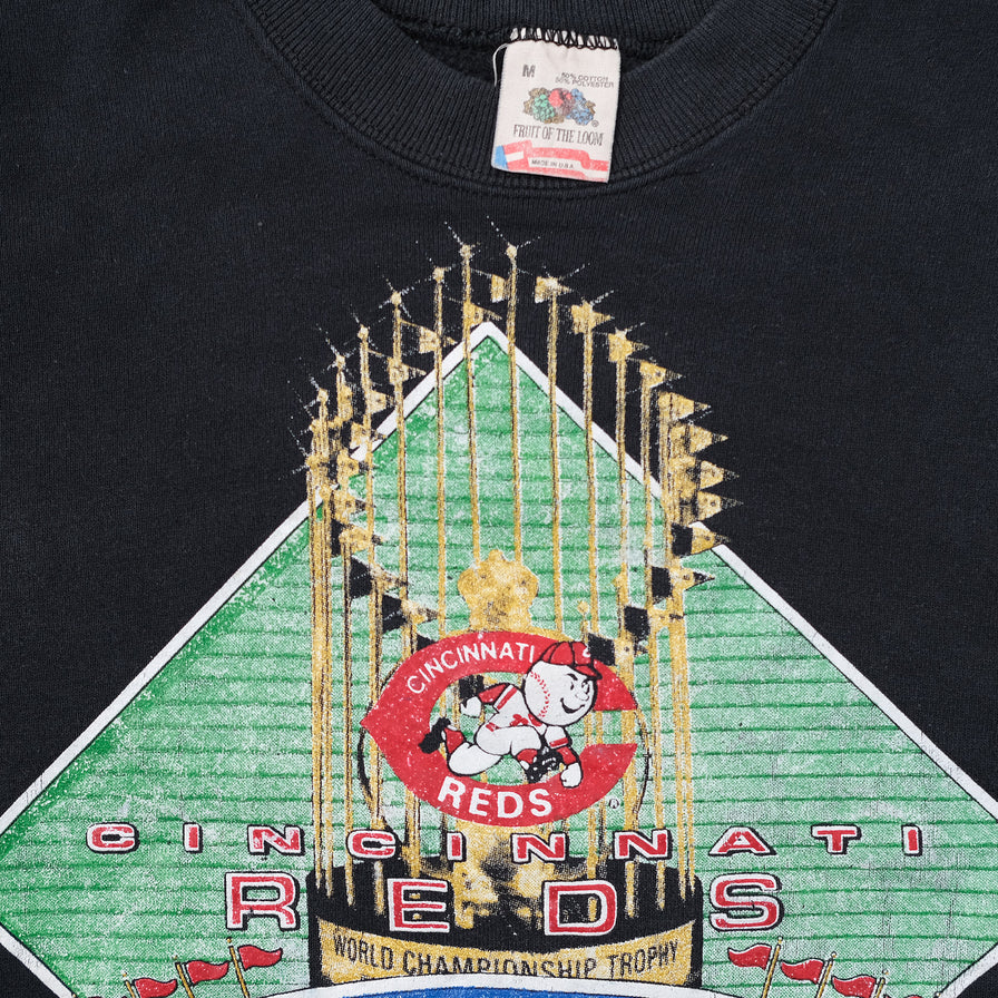 Vintage 1990 Cincinnati Reds Sweater Medium