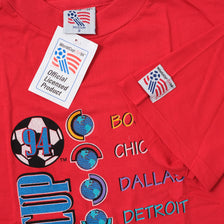 Vintage DS 1994 World Cup USA T-Shirt Large