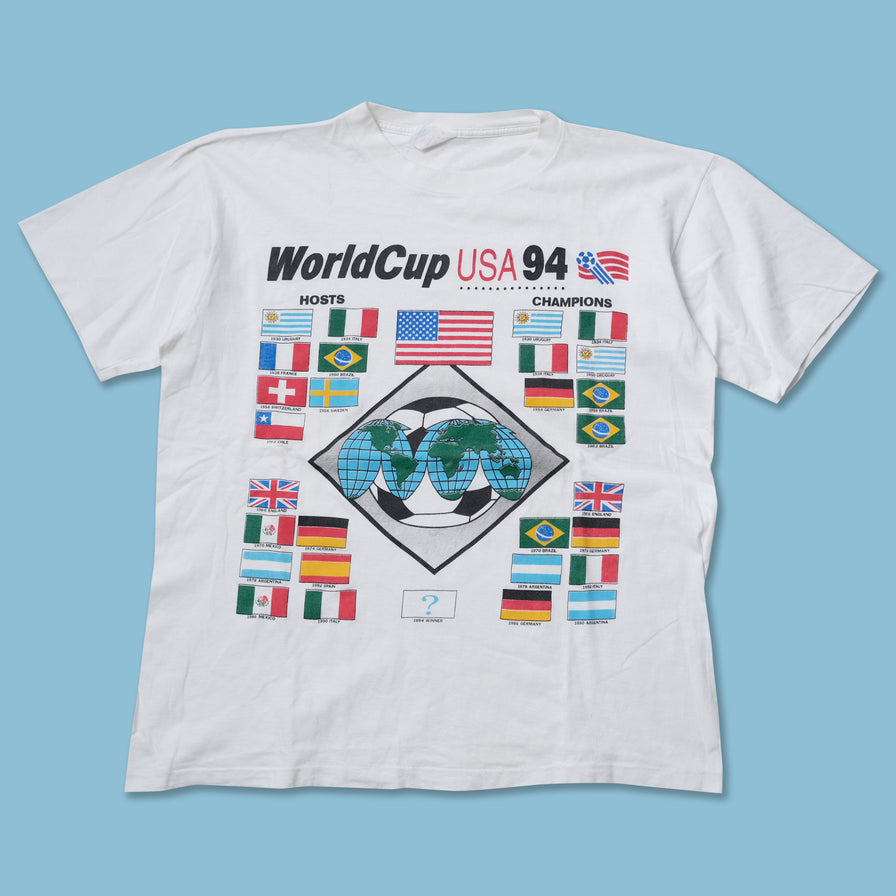 Vintage Soccer World Cup 1994 USA T-Shirt Large | Double