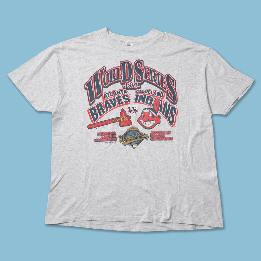 Vintage 95' Atlanta Braves MLB World Series Tee, Men's Fashion, Tops &  Sets, Tshirts & Polo Shirts on Carousell