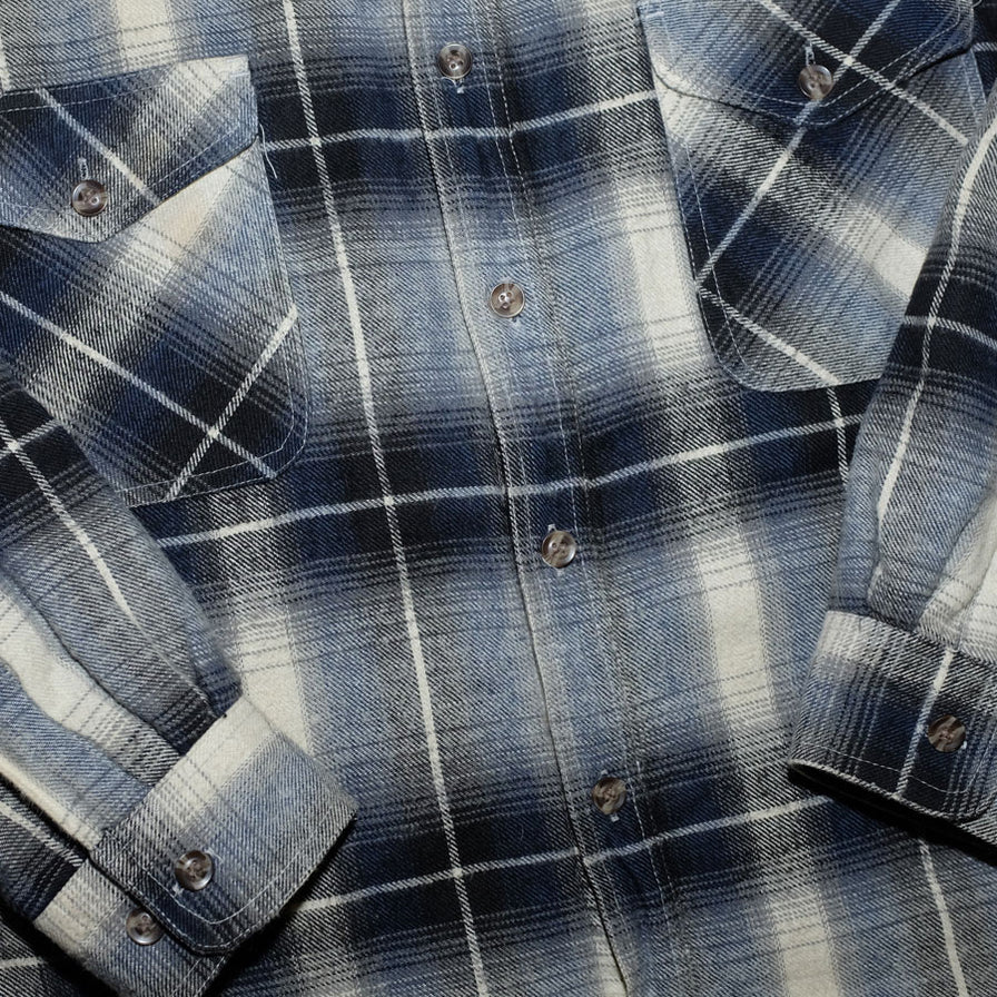 Vintage Wrangler Fur Flannell Jacket Large - Double Double Vintage