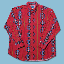 Vintage Wrangler Pattern Shirt XLarge
