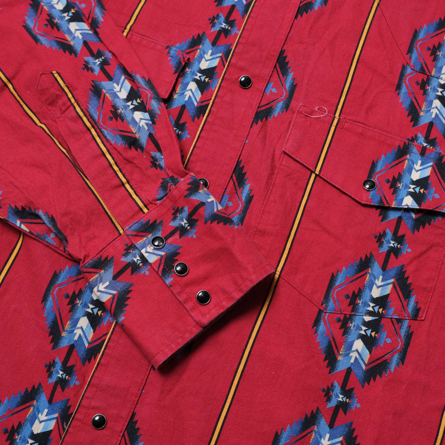 Vintage Wrangler Pattern Shirt XLarge