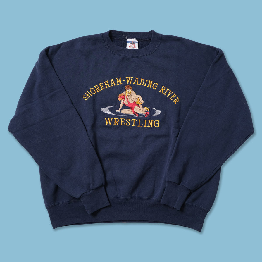 Vintage Wrestling Sweater Large