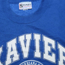 Vintage Xavier College Sweater XLarge