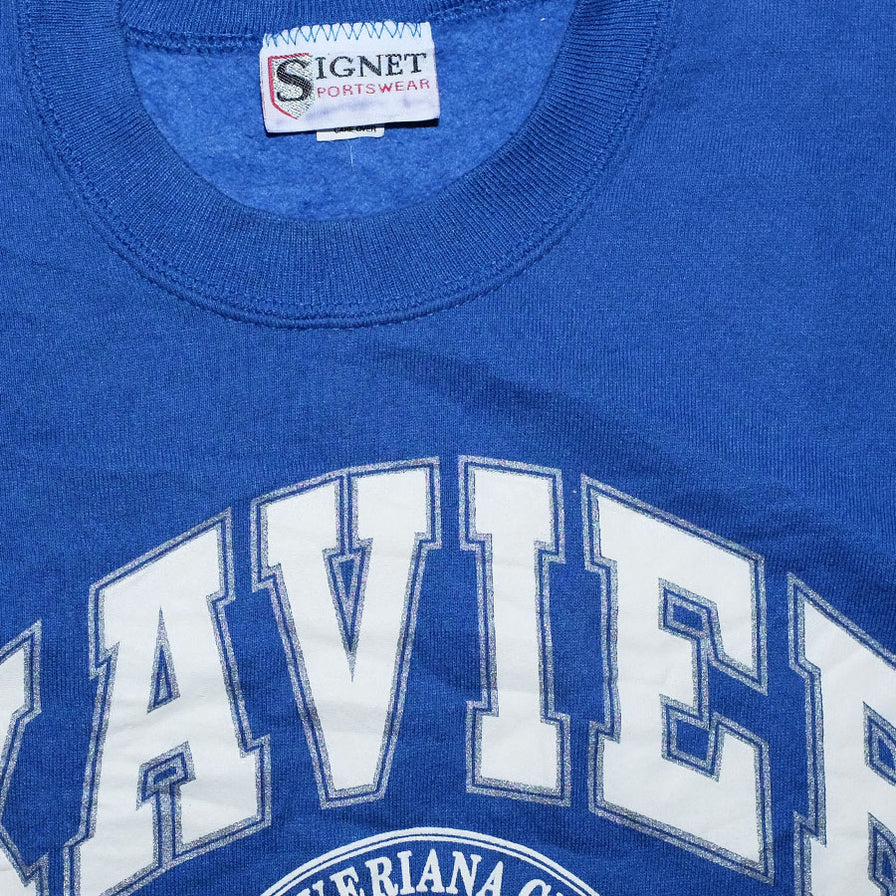Vintage Xavier College Sweater XLarge