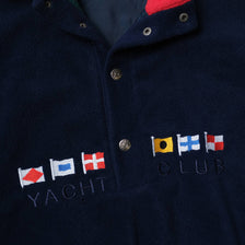 Vintage Yacht Club Snap Fleece XLarge