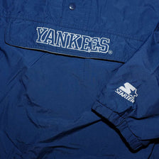 Vintage Starter New York Yankees Q-Zip Windbreaker Large