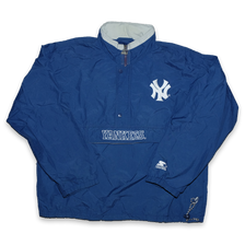 Vintage Starter New York Yankees Q-Zip Windbreaker Large