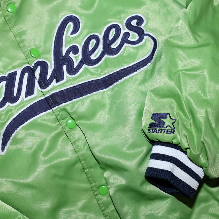 Vintage Starter New York Yankees Bomber Jacket XXL - Double Double Vintage