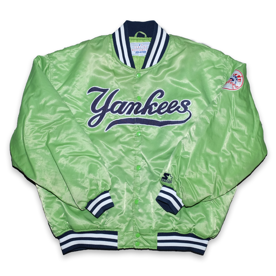 Vintage Starter New York Yankees Bomber Jacket XXL - Double Double Vintage