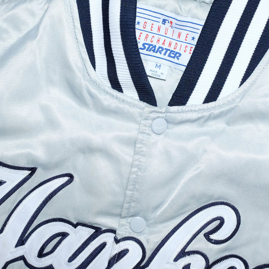 Vintage Starter New York Yankees Bomber Jacket Medium - Double Double Vintage
