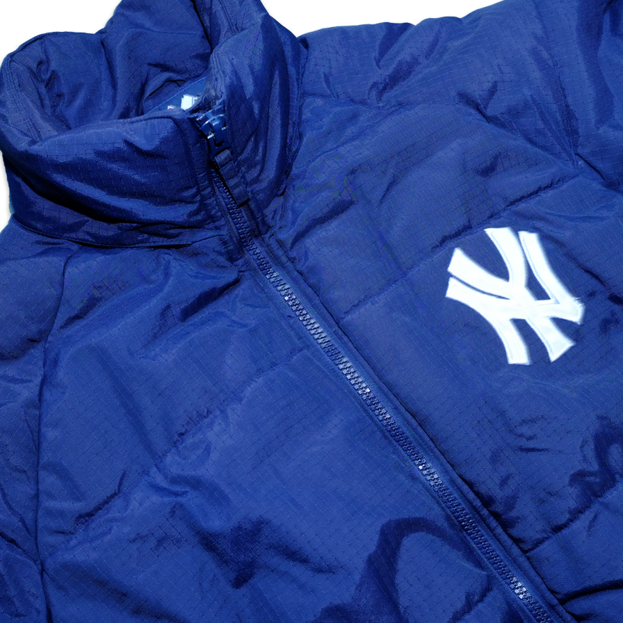 New York Yankees Paisley Puffer Jacket - Victoria Jacket