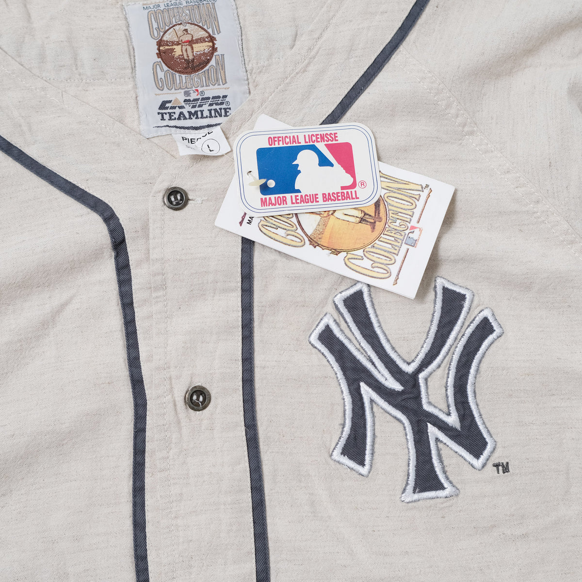 Vintage Deadstock New York Yankees Baseball Jersey | Double Double Vintage