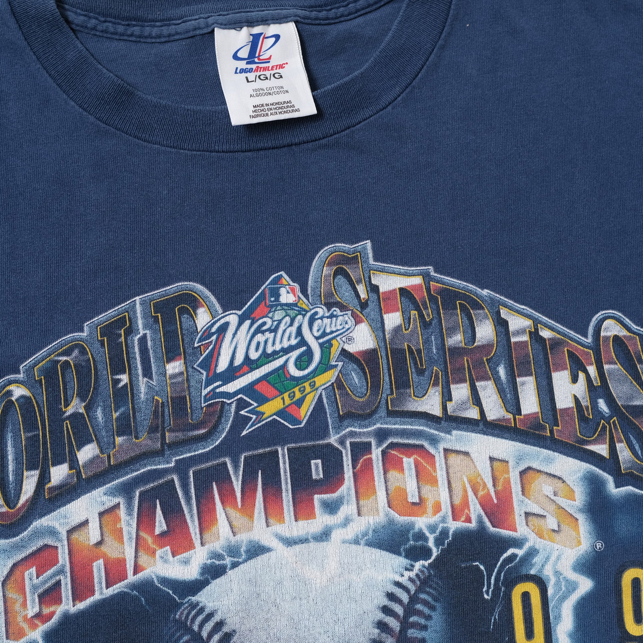 Thrift Lord Vintage Yankees World Series Champion 1999 T-Shirt