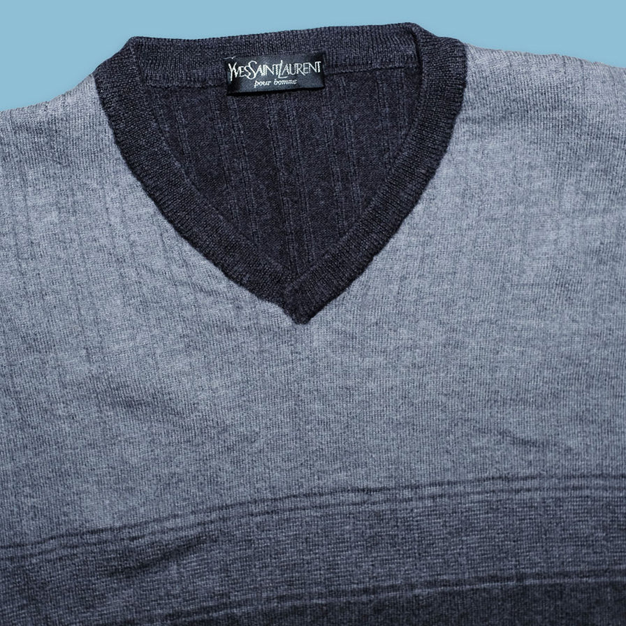 Vintage YSL Knit Sweater Large / XLarge