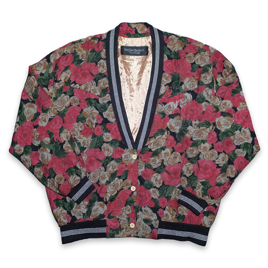 Vintage YSL Cardigan Large - Double Double Vintage
