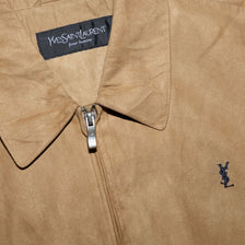 Vintage YSL Suede Harrington Jacket Large / XLarge - Double Double Vintage