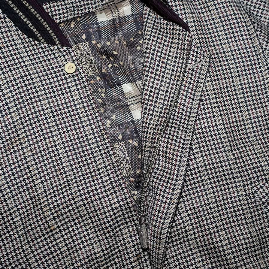 Vintage YSL Tweed Bomber Jacket Large / XLarge