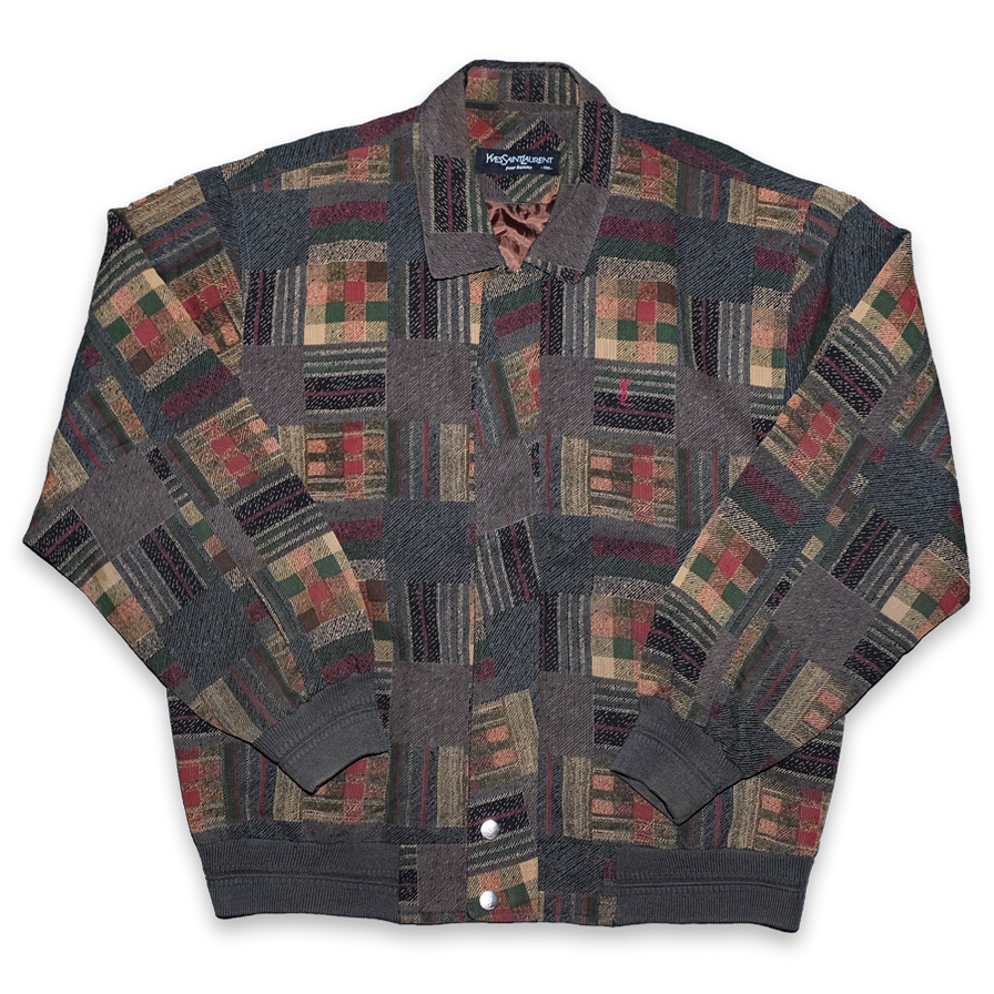Vintage YSL Pattern Harrington Large / XLarge