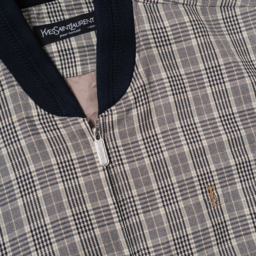 Vintage YSL Light Bomber Jacket Large / XLarge