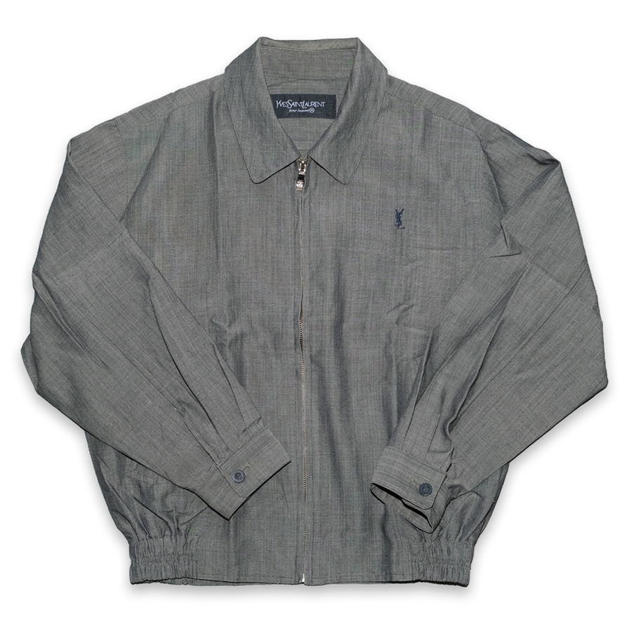 Vintage YSL Harrington Jacket Small - Double Double Vintage